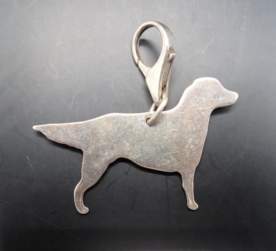 Tiffany Extra Large Sterling Silver Labrador Retriever Charm - 2