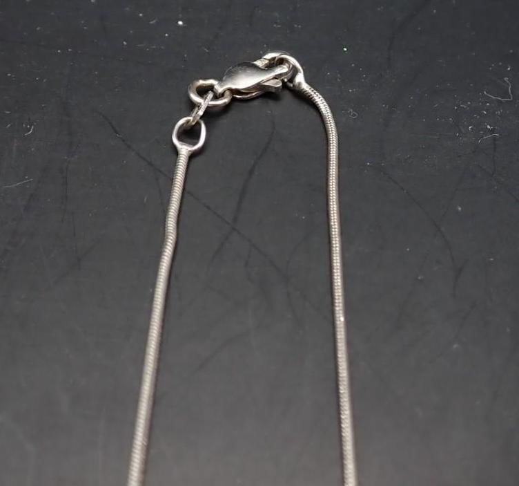 14K White Gold Necklace - 3