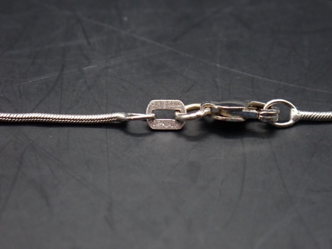 14K White Gold Necklace - 6
