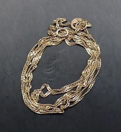 10K Yellow Gold Necklace - 3