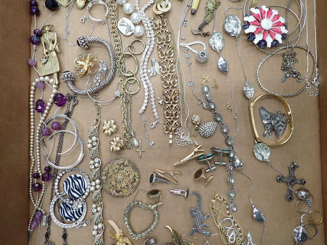 (2) Trays of Costume Jewelry - 10