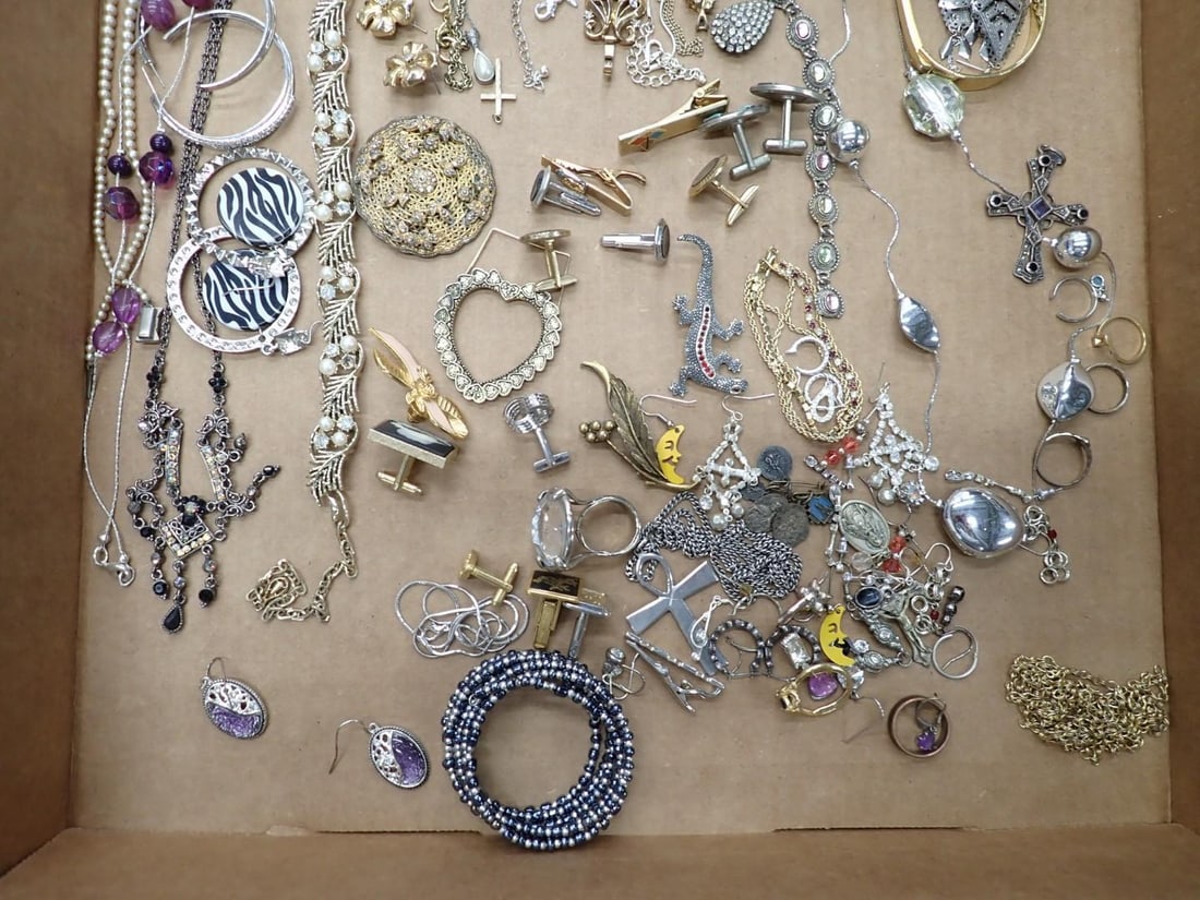 (2) Trays of Costume Jewelry - 11