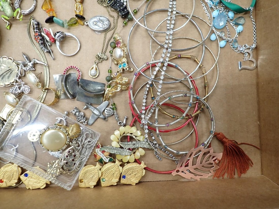 (2) Trays of Costume Jewelry - 4