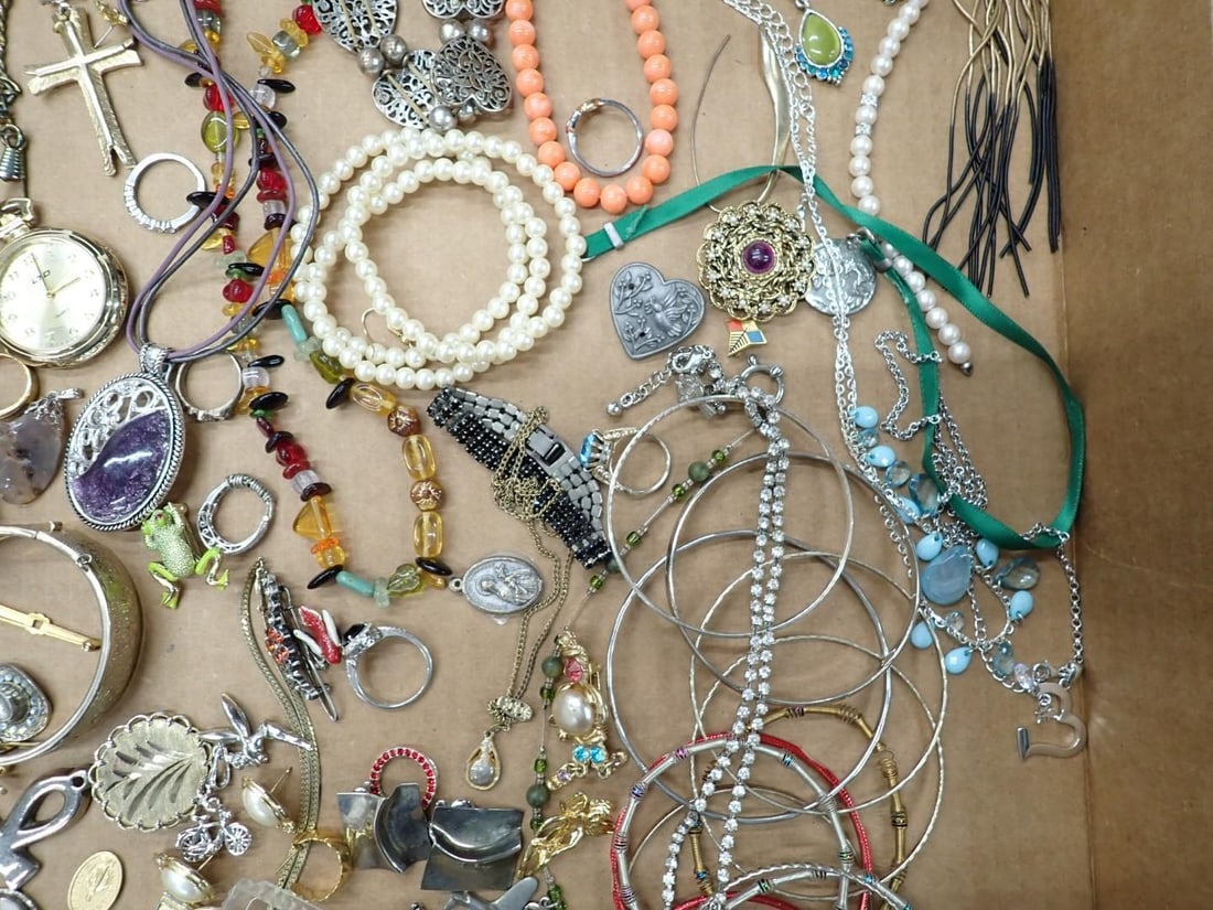 (2) Trays of Costume Jewelry - 5