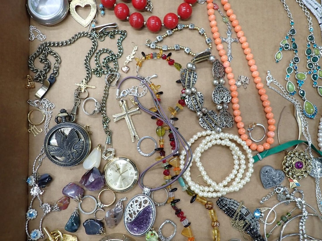 (2) Trays of Costume Jewelry - 6