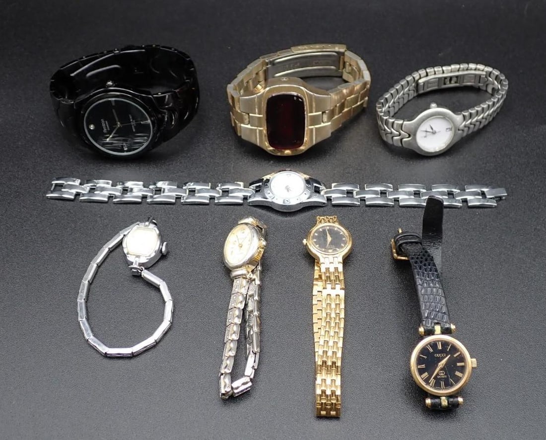 (8) Collectible Wrist Watches: (8) Collectible Wrist Watches