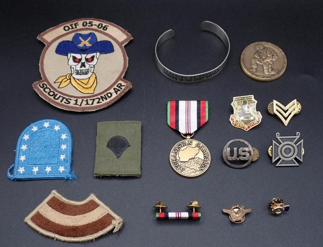 (14) Military Patches & Insignia - 2