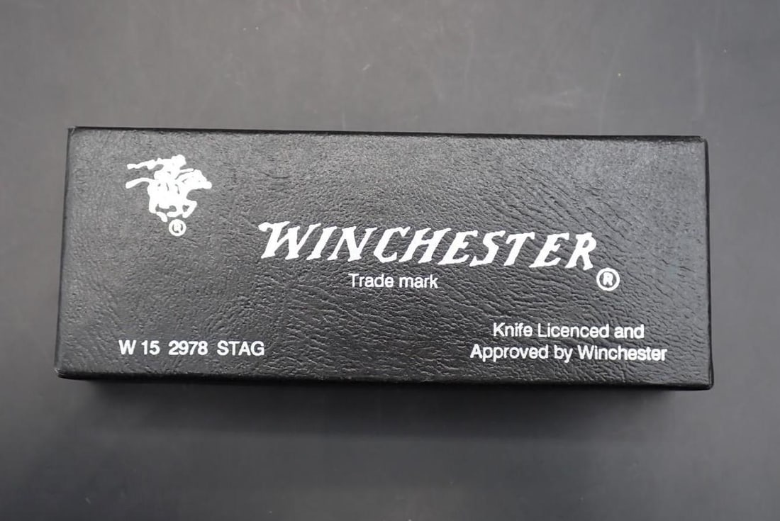 Winchester W 15 2978 Stag Handle Folding Knife - 8