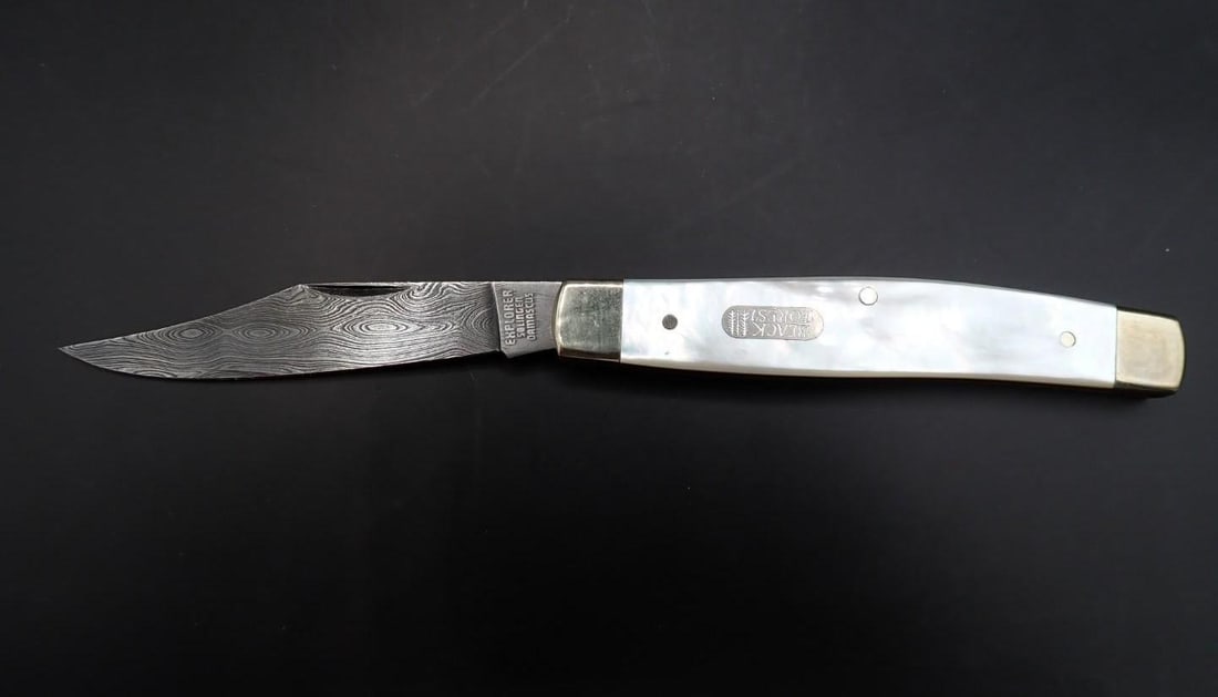 G. Cut 10-161 Black Forest Damascus Folding Knife - 2