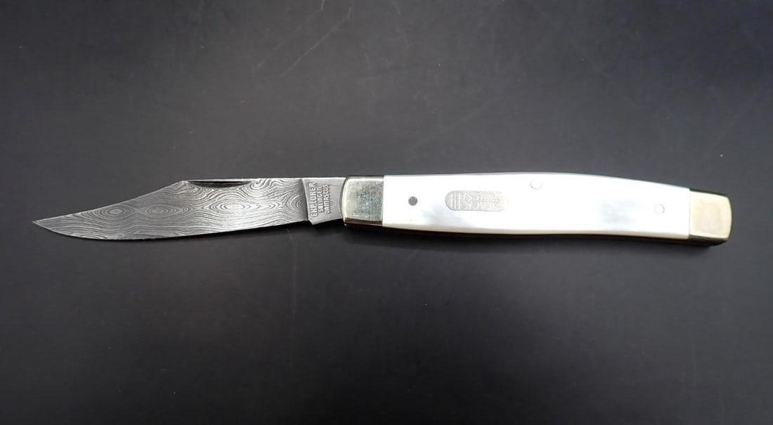 G. Cut 10-161 Black Forest Damascus Folding Knife - 3