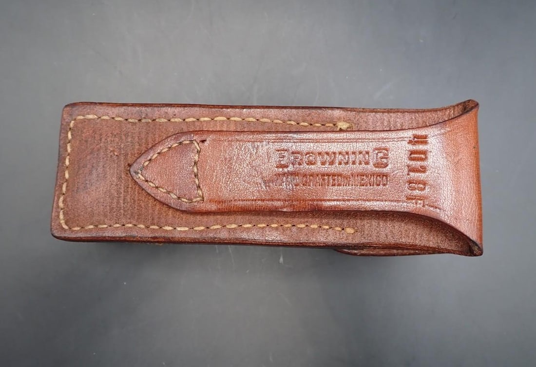 Vintage Browning 4018F Folding Knife - 5