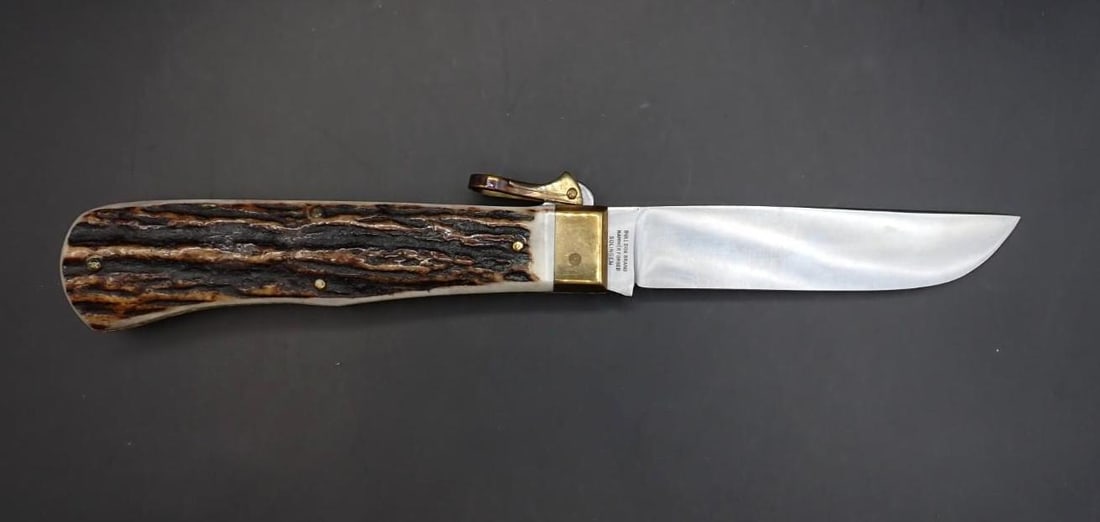Bull Dog Brand Calf Roper Folding Knife - 2