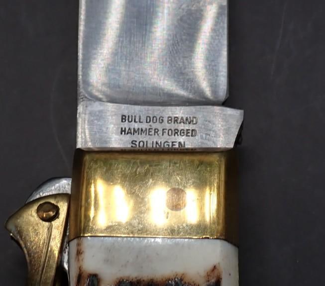 Bull Dog Brand Calf Roper Folding Knife - 5
