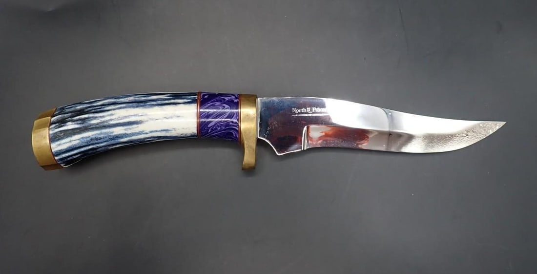 North & Prater Custom Fixed Blade Knife - 2