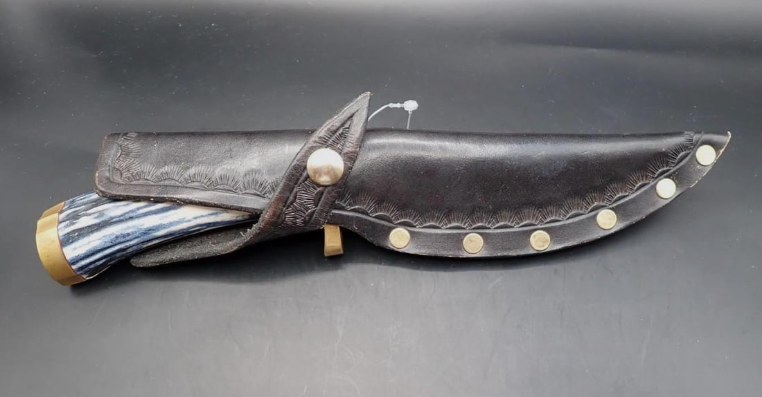 North & Prater Custom Fixed Blade Knife - 5