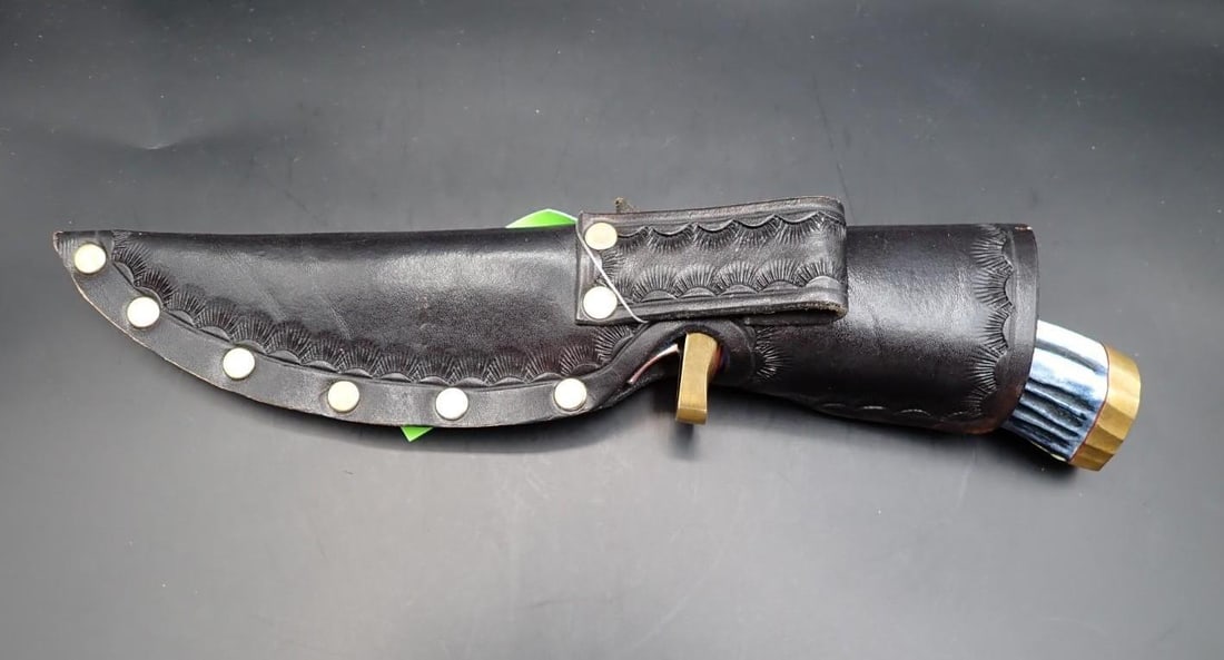 North & Prater Custom Fixed Blade Knife - 6