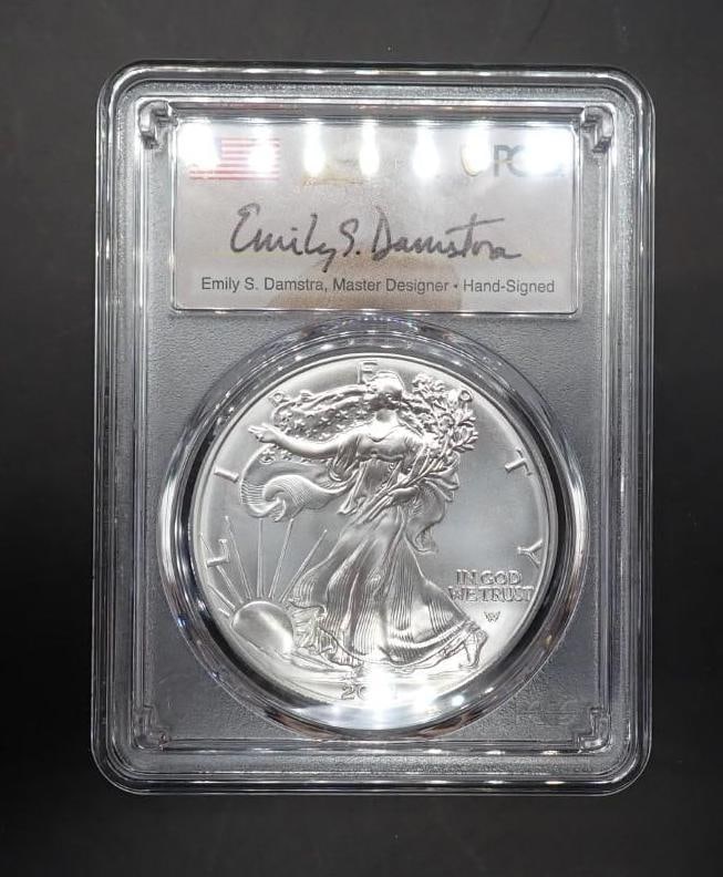 Set of (4) U.S. Silver Eagles - 7