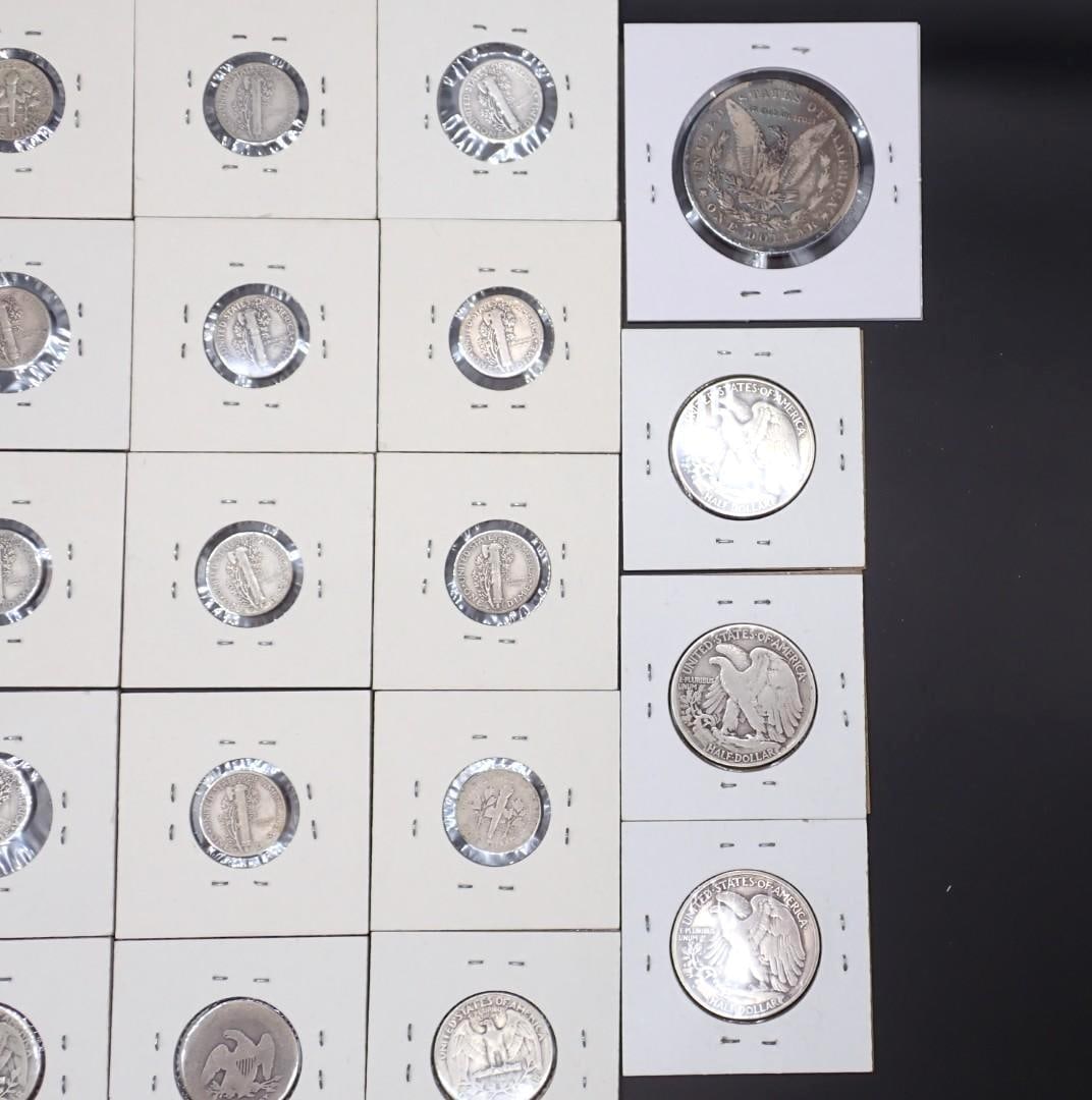 $5.60 Face Value U.S. Silver Coins - 11