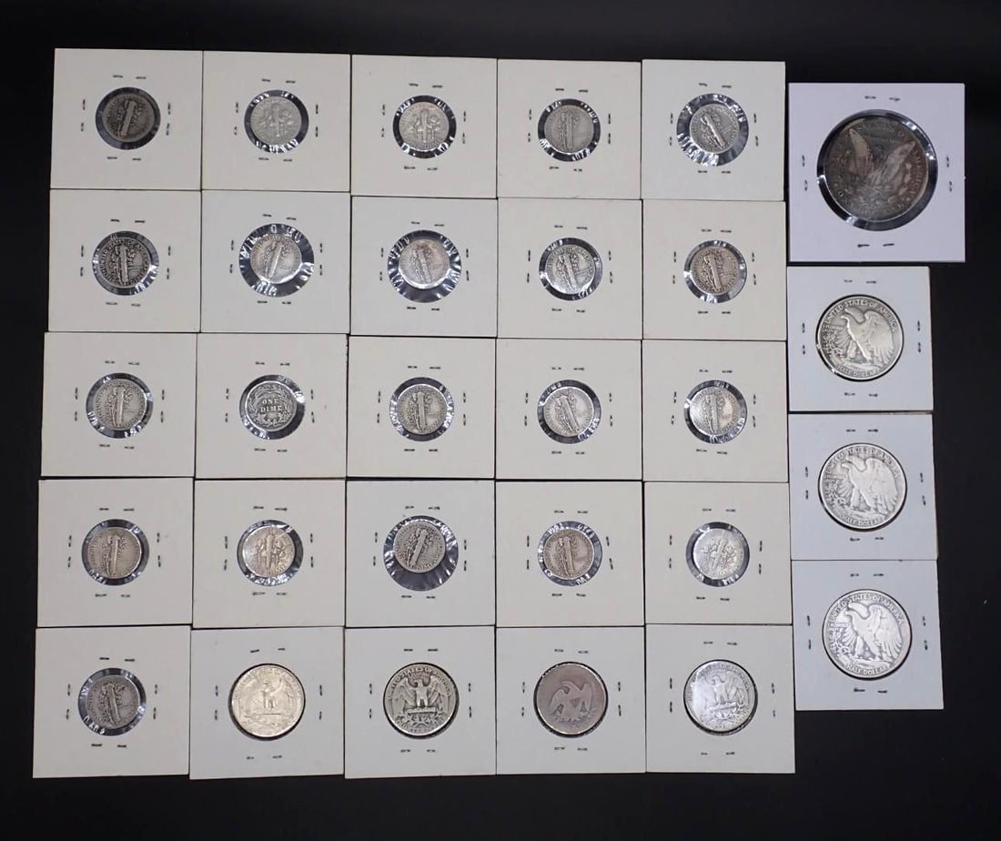 $5.60 Face Value U.S. Silver Coins - 8