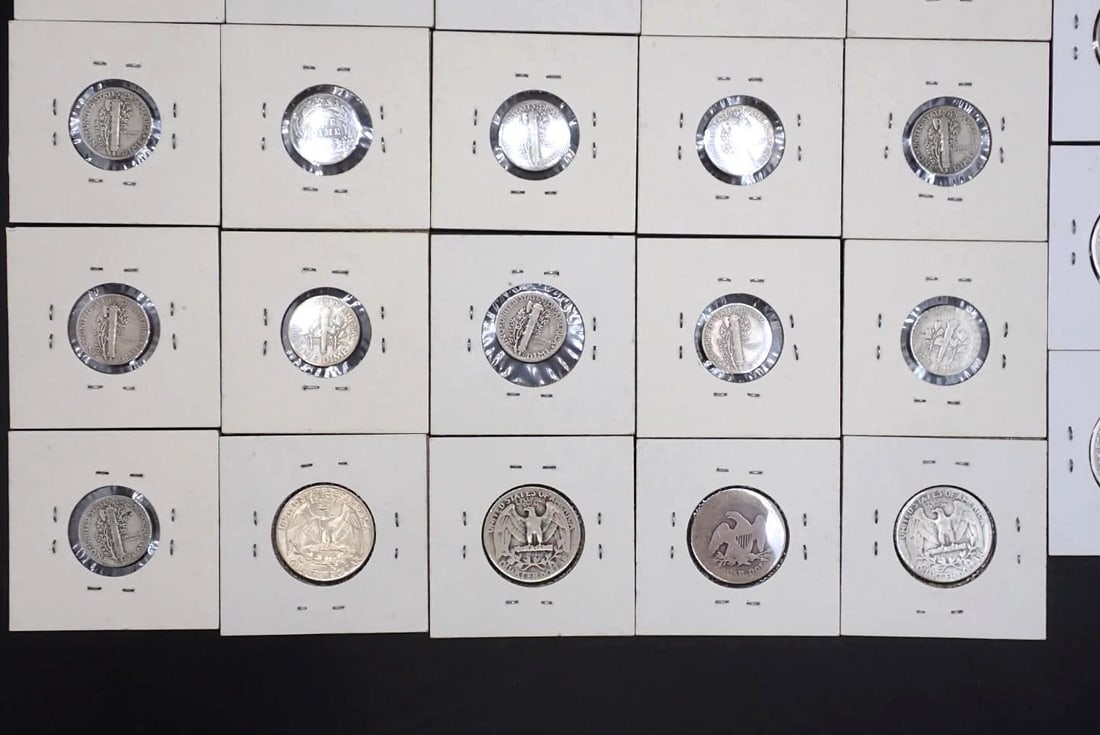 $5.60 Face Value U.S. Silver Coins - 9