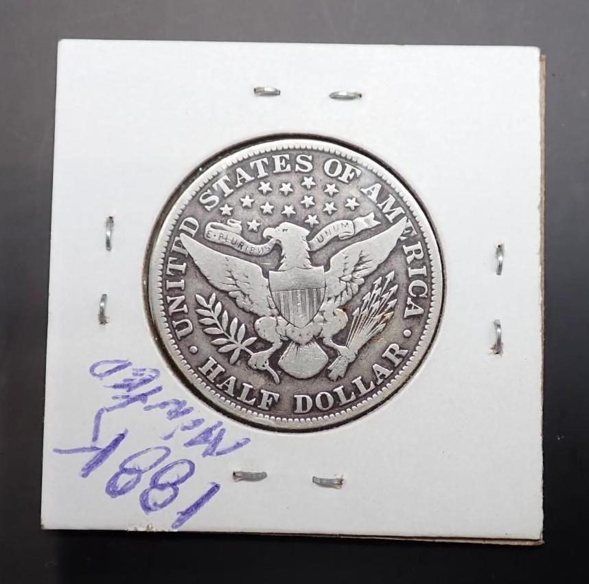 1913 U.S. Barber Half Dollar - 2