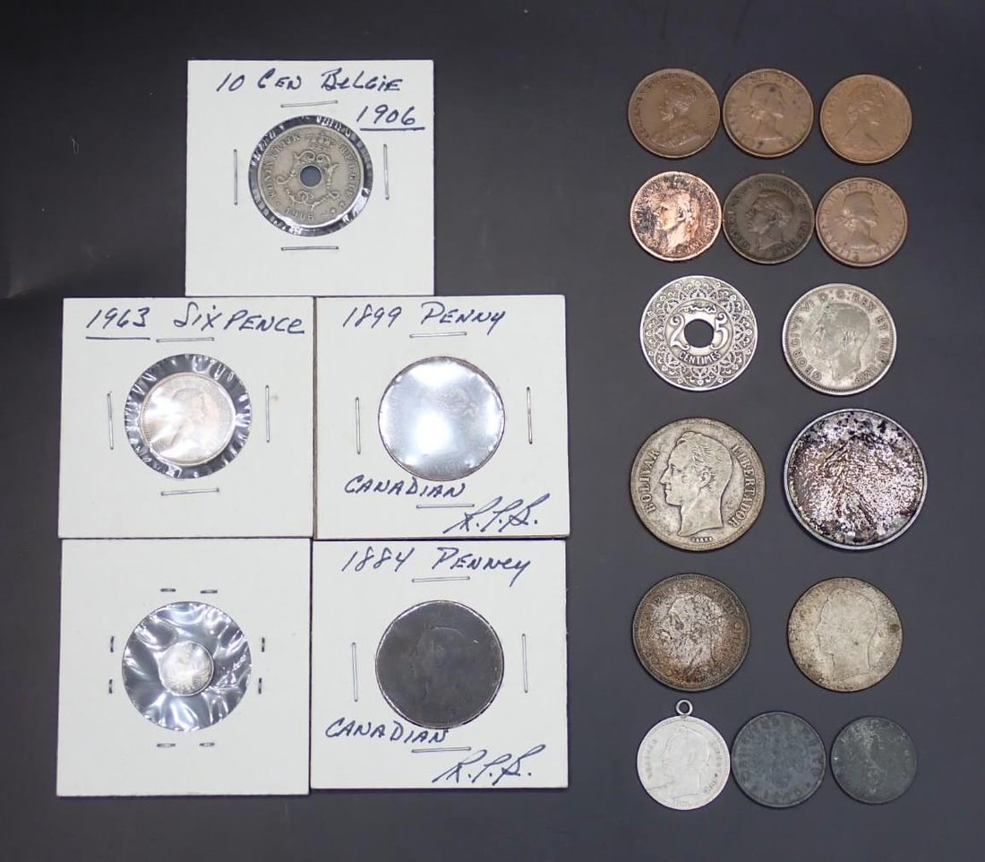 Foreign Coin Lot (1 of 16)