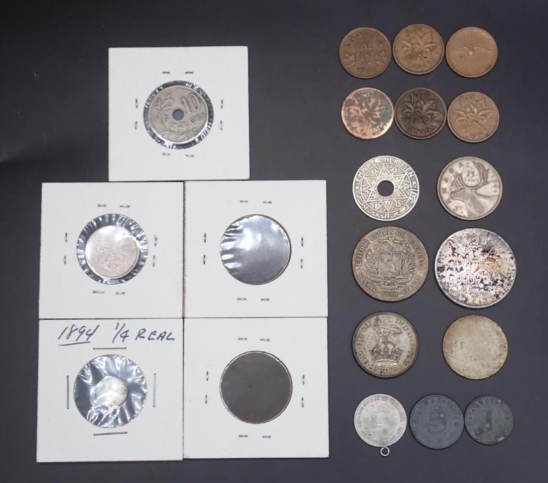 Foreign Coin Lot - 8