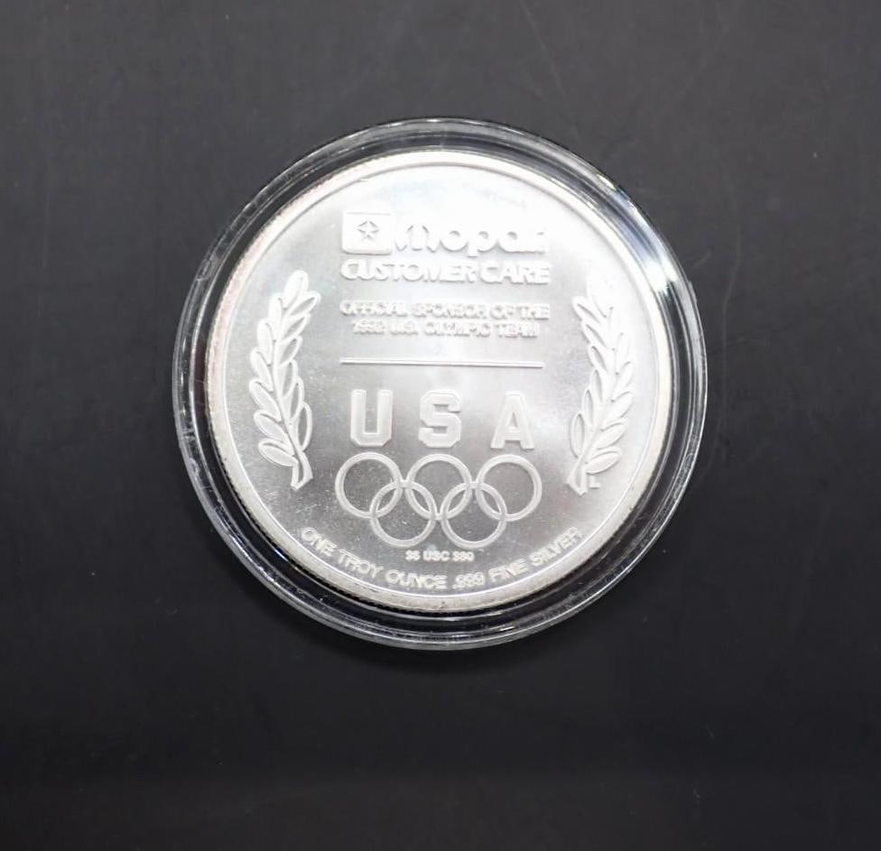 Barcelona 1992 1 Oz. .999 Silver Medal - 2