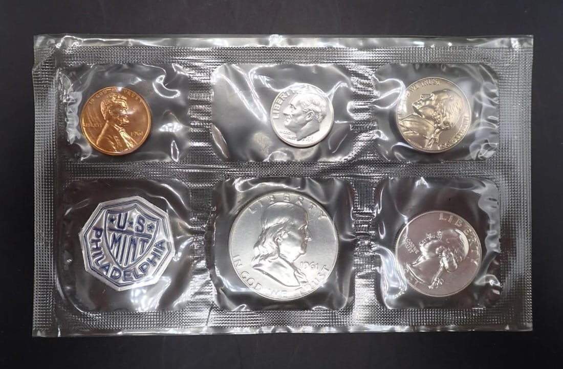 1961 U.S. Proof Coin Set - 2