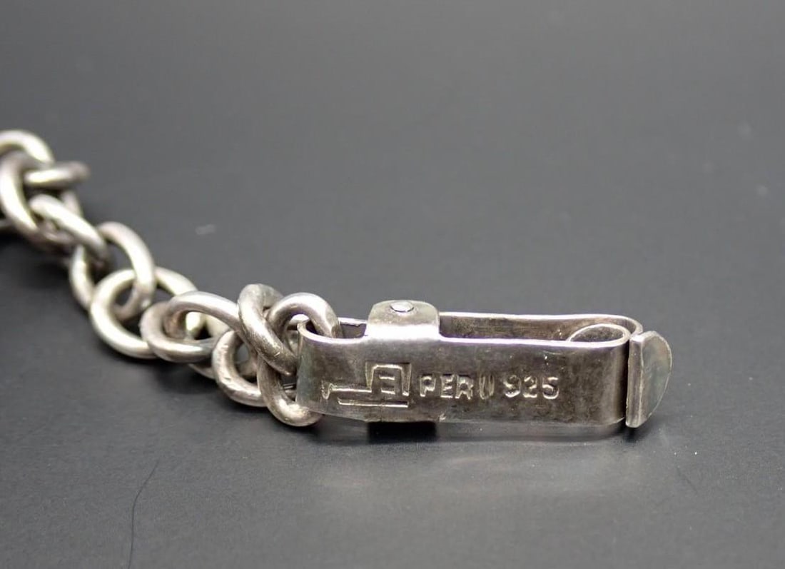 Sterling Silver Bell Necklace - 4