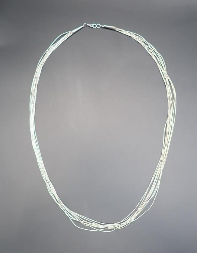 Liquid Sterling Silver Necklace - 2