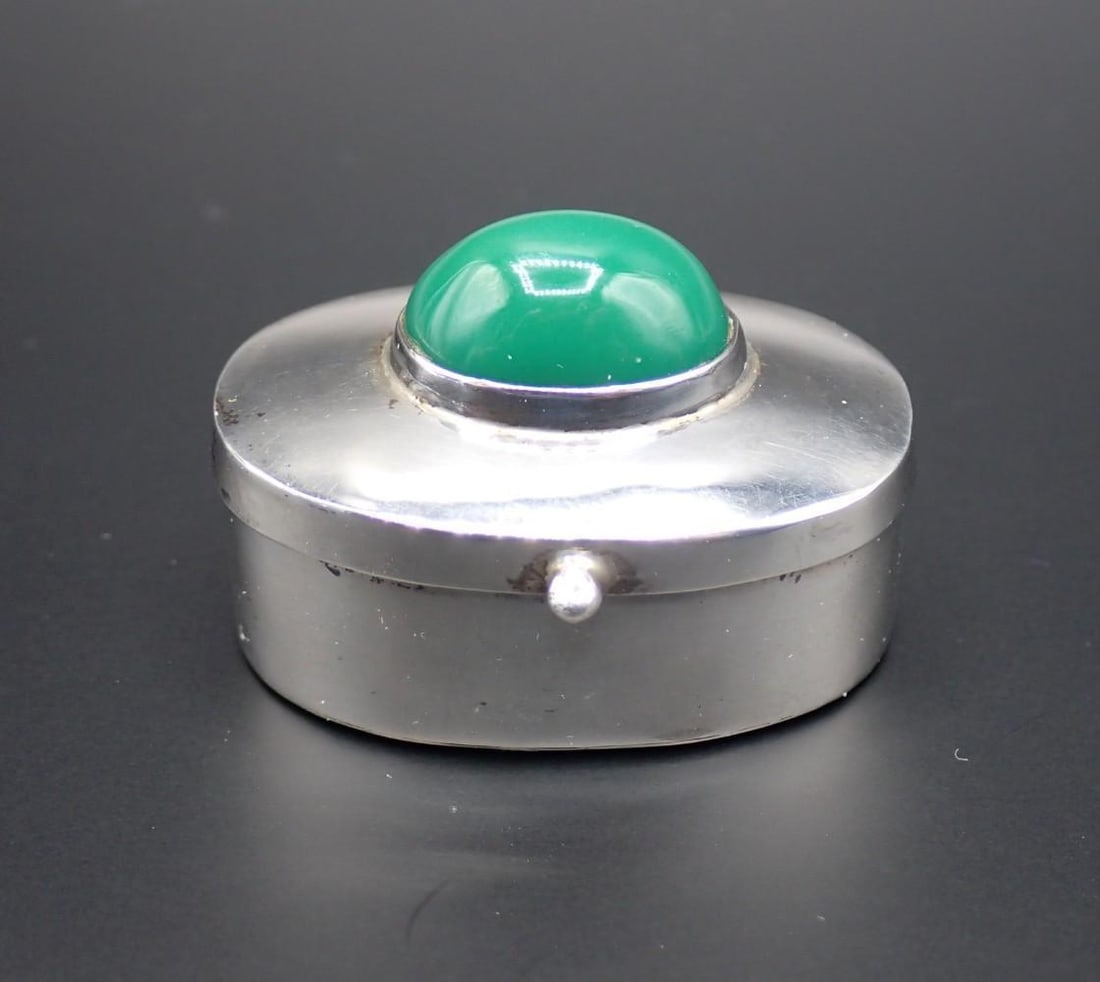 Mexican Silver Covered Box (1 of 5)