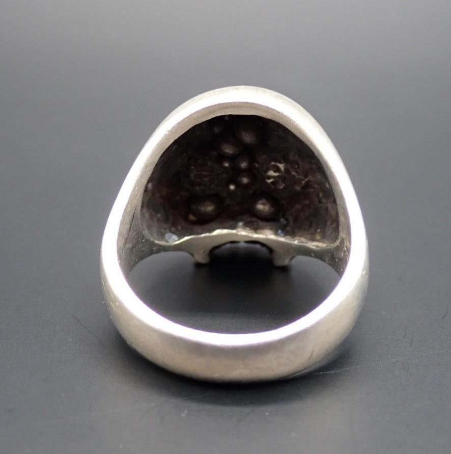 Sterling Silver Skull Ring - 3
