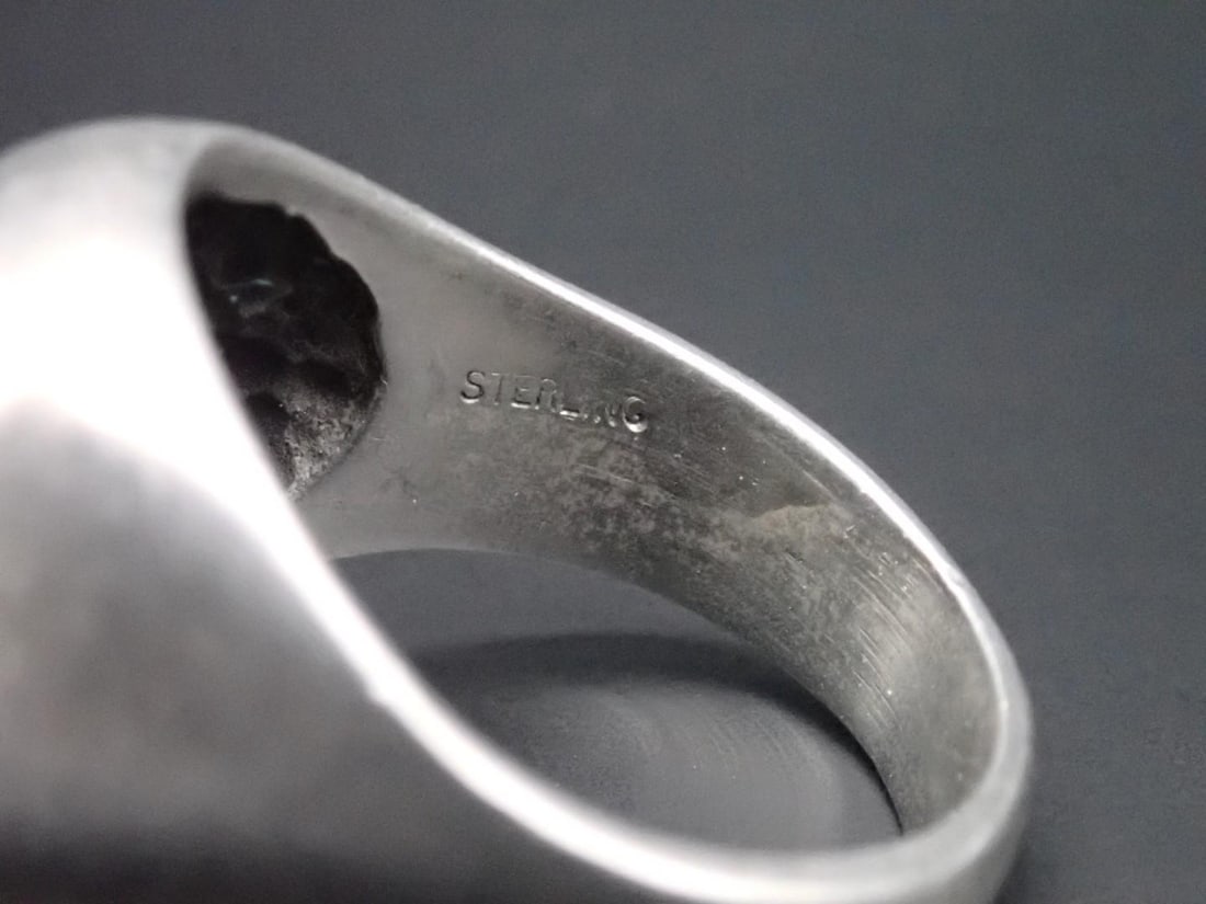 Sterling Silver Skull Ring - 4