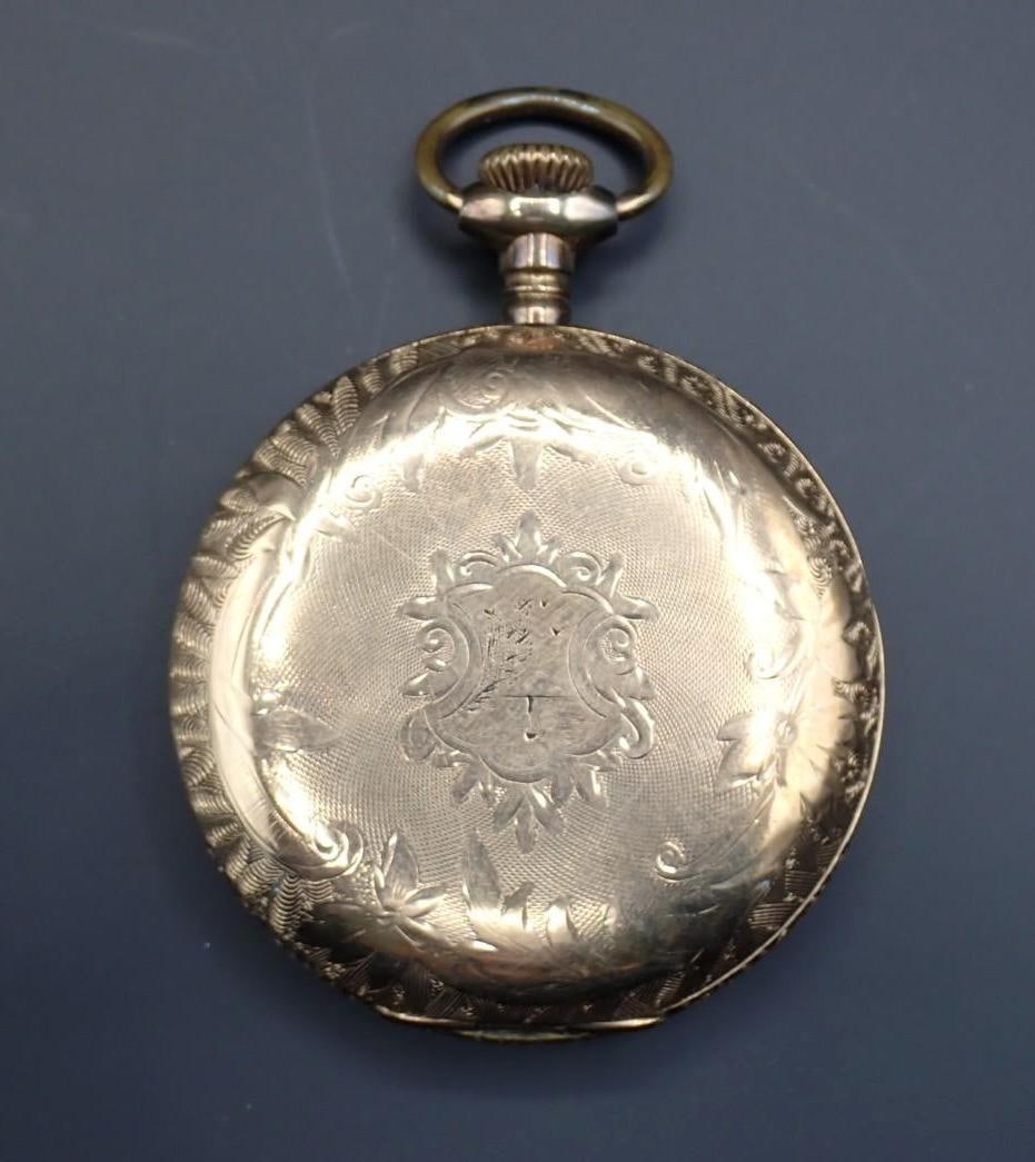 Illinois Watch Co. Gold Filled Case Pocket Watch - 2