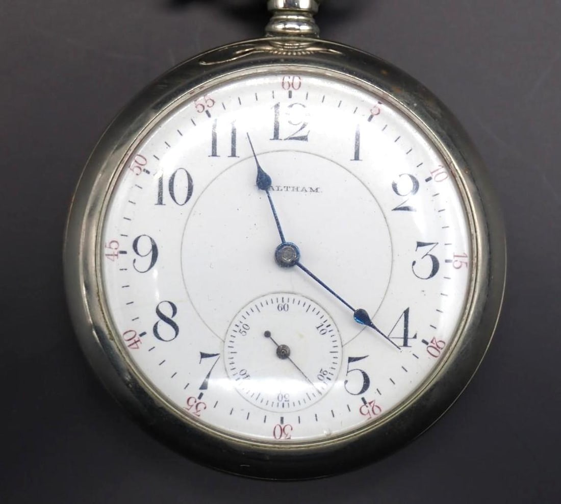 Waltham Silveroid Case Pocket Watch - 2