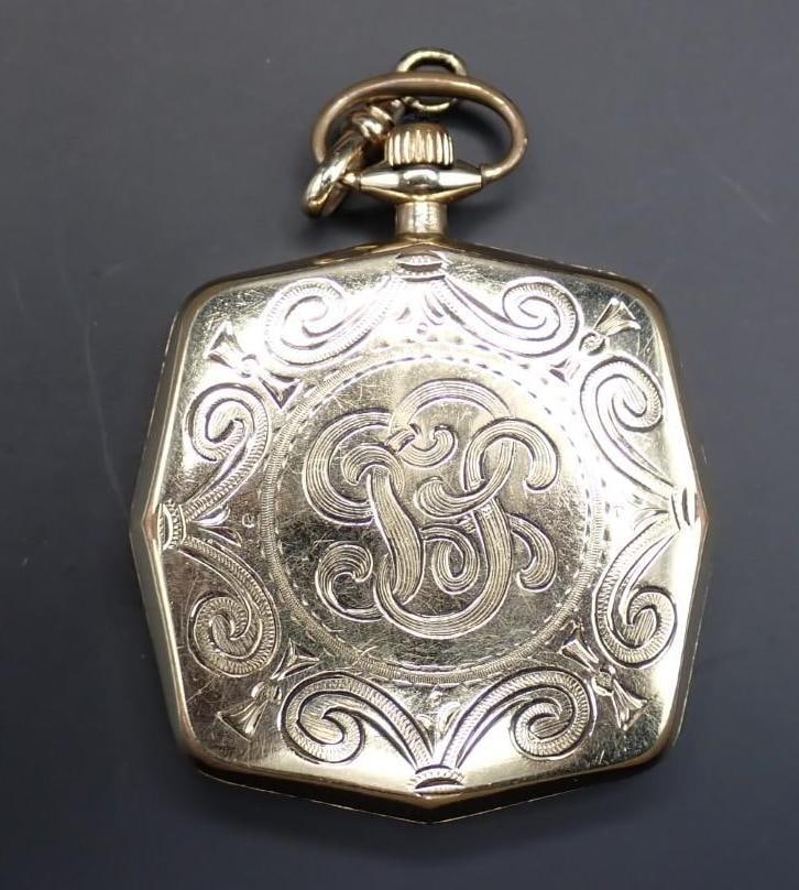 Elgin Gold Filled Case Pocket Watch - 2