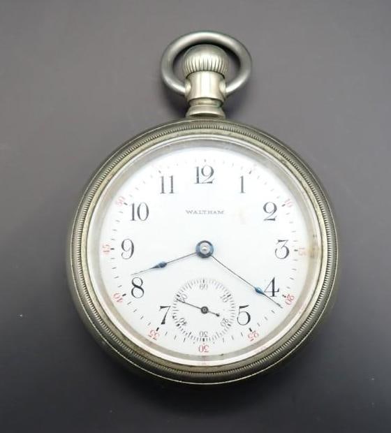 Waltham Silveroid Case Pocket Watch - 2