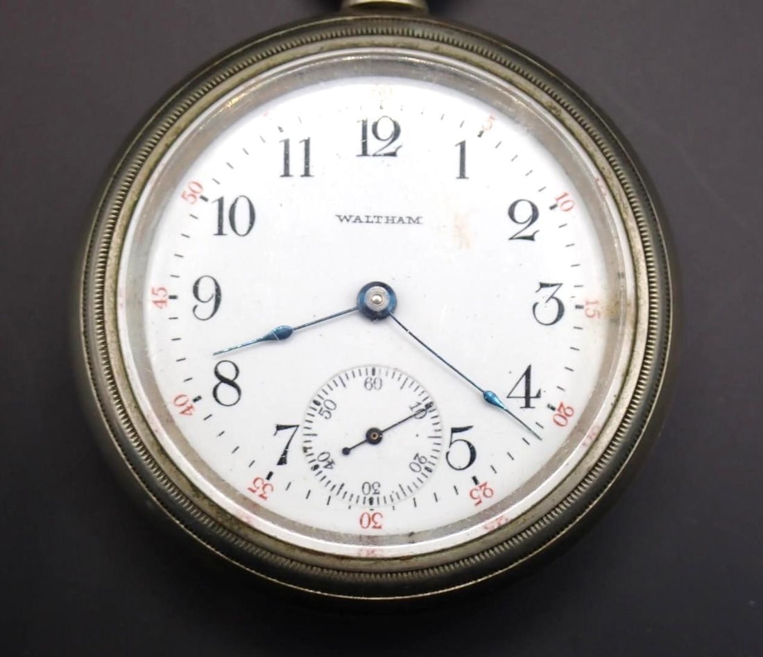 Waltham Silveroid Case Pocket Watch - 3
