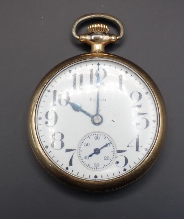 (2) Elgin Gold Filled Case Pocket Watches - 3