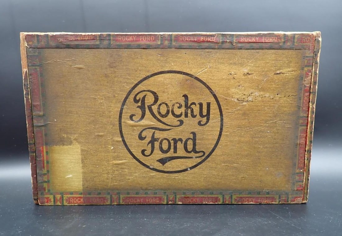 Antique Rocky Ford Cigar Box: Antique Rocky Ford Cigar Box