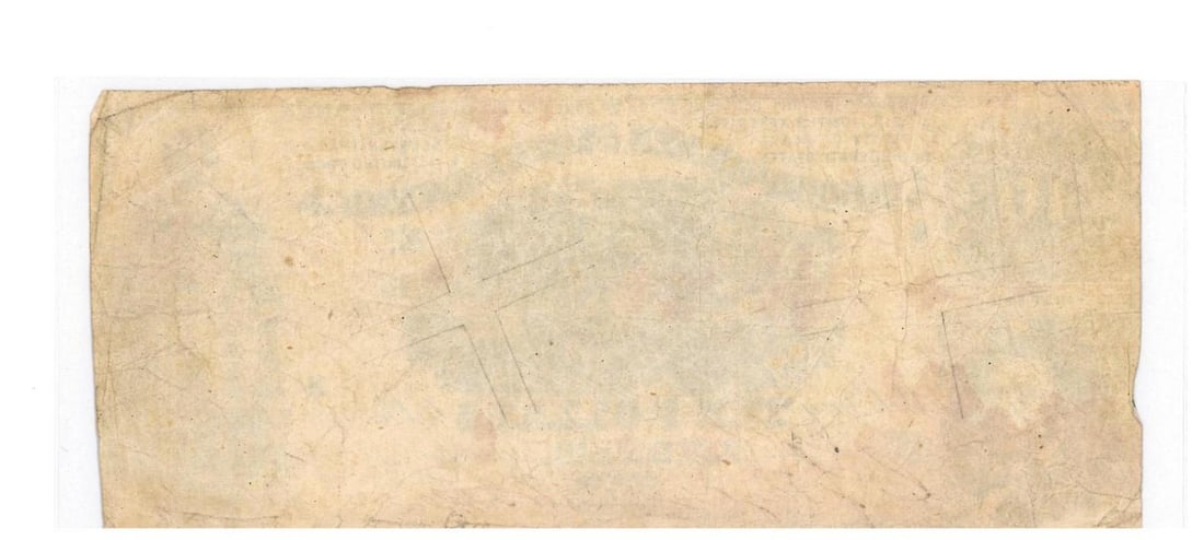 1861 Richmond $10 Confederate Currency - 2