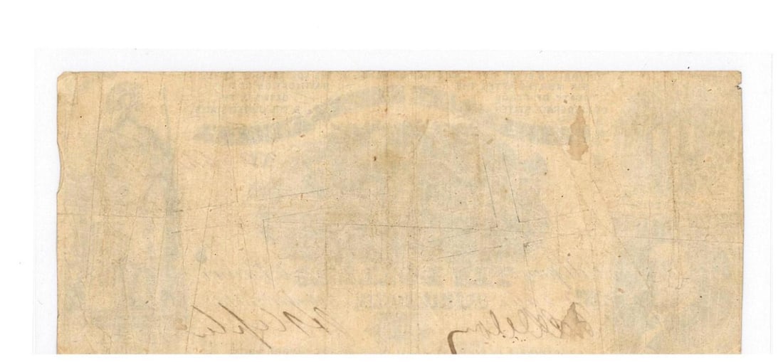 1861 Richmond $10 Confederate Currency - 2