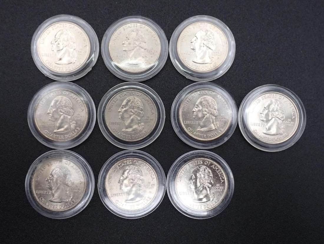 (174) Pc. U.S. State Quarter Collection - 13