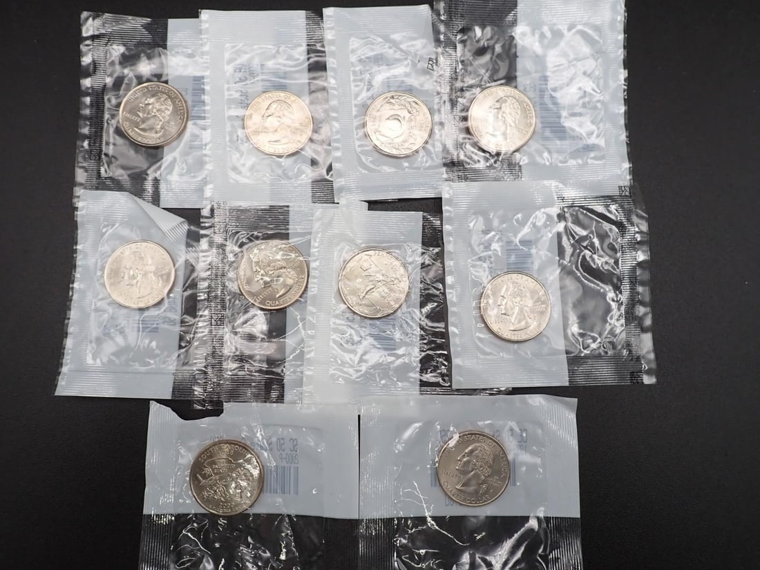(174) Pc. U.S. State Quarter Collection - 15