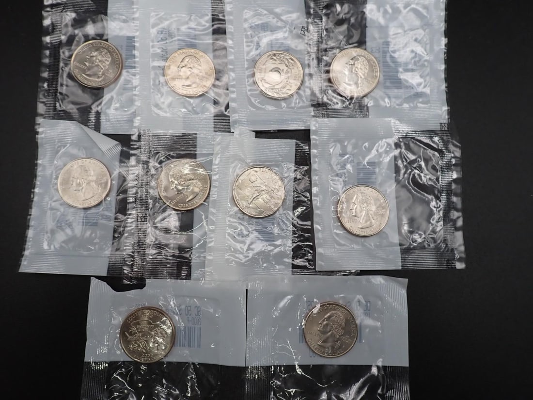 (174) Pc. U.S. State Quarter Collection - 16
