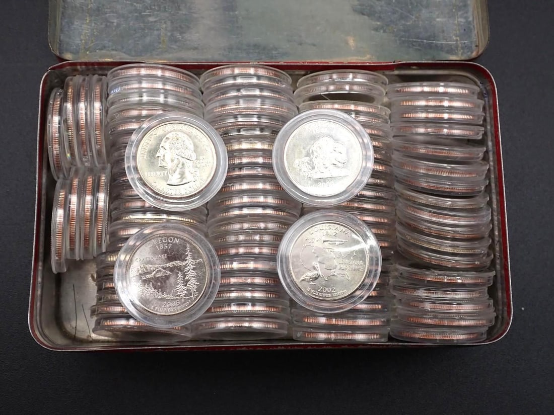 (174) Pc. U.S. State Quarter Collection - 3