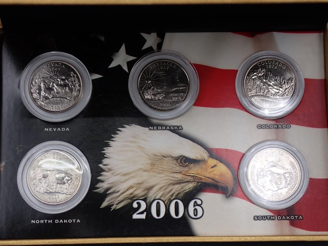 (174) Pc. U.S. State Quarter Collection - 6