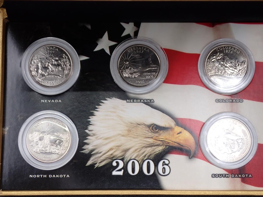 (174) Pc. U.S. State Quarter Collection - 7