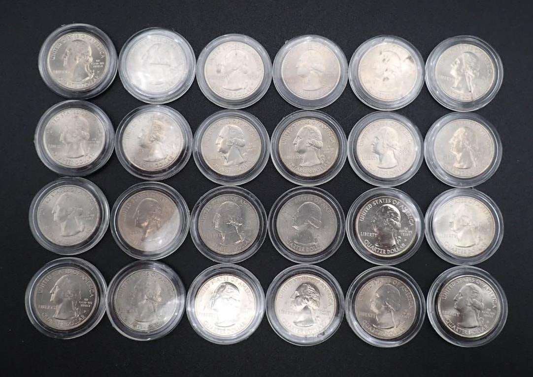 (44) Pc. U.S. National Parks Quarter Collection - 2